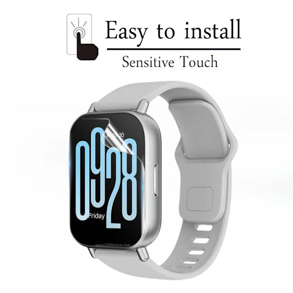1-5ST Hydrogel Film För Redmi Watch 3 5 Active Watch 4 3 Lite Skyddsfilm Anti-Repor Skärmskydd Redmi Watch 5Active 5-Pcs for Watch 5 Lite