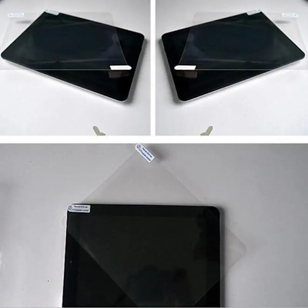 3 st Universal 5/6/7/8/9/10/11/12 tum Mobil Smartphone Surfplatta/Bil GPS LCD/MP3 4 Skärmskydd HD Klar Skyddande PET-film 12 Inch-264x148mm