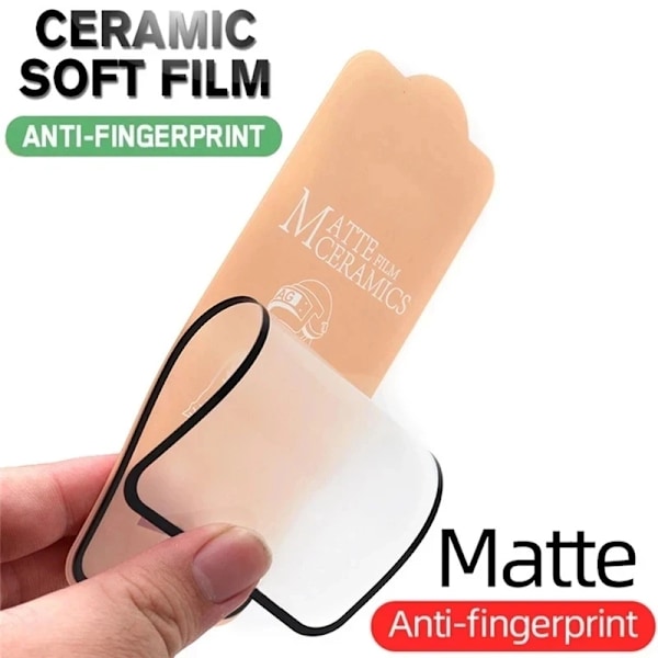 5 st Matt Keramisk Film för Samsung Galaxy A55 A16 A54 A56 A36 A26 A35 A25 A15 5G A24 A34 A14 A53 A33 A32 A51 Skärmskydd A15 5 Pieces