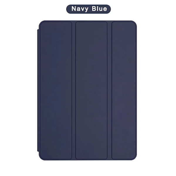 Slimmat Fodral För Samsung Galaxy Tab A7 Lite 8.7'' 2021 SM-T220 SM-T225 Flip Tablet Skydd Tri-Fold Ställ Smart Folio Skal Navy blue For Tab A7 Lite 8.7
