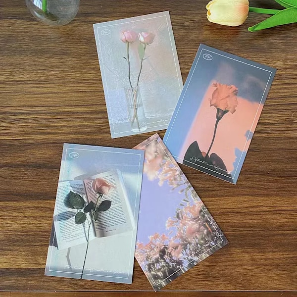 30 Ark Rosa Vägg Estetisk Collage Kit Bilder, Kreativa Väggkonst Dekorativa Affischer, Sovsal Bakgrund Vykort Flickor Trendig Gåva 30Sheets Posters 14.3x9.3cm