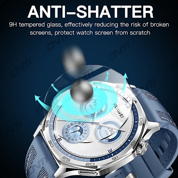 2.5D Skärmskydd för Huawei Watch GT 5 / GT5 Pro 46mm 42mm 41mm Härdat Glas Anti-Repor Skyddsfilm Tillbehör 1 Pcs For GT5 Pro 42mm