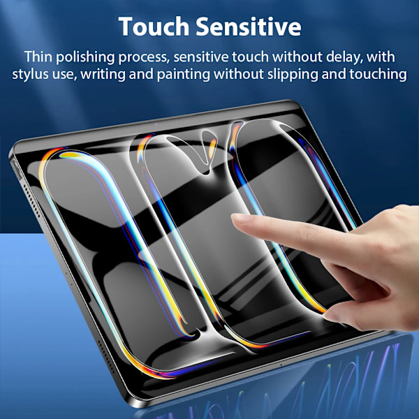 Hydrogel Film för Ipad Pro 13 M4 12.9 Air M2 M3 11 5 4 A16 10 9 9:e 10:e Generationen Mini 7 6 2025 Skärmskydd Tillbehör 7th 8th 9th 10.2