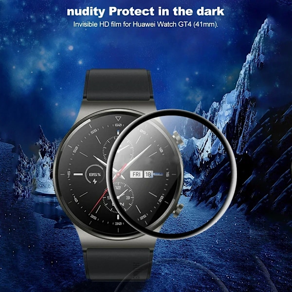 Härdat Glas Film För Huawei Watch GT 4 46mm 41mm Skärmskydd Anti-Rep 3D Glas Filmer För Huawei Watch gt4 41 46mm BW-2PCS For GT4 46mm