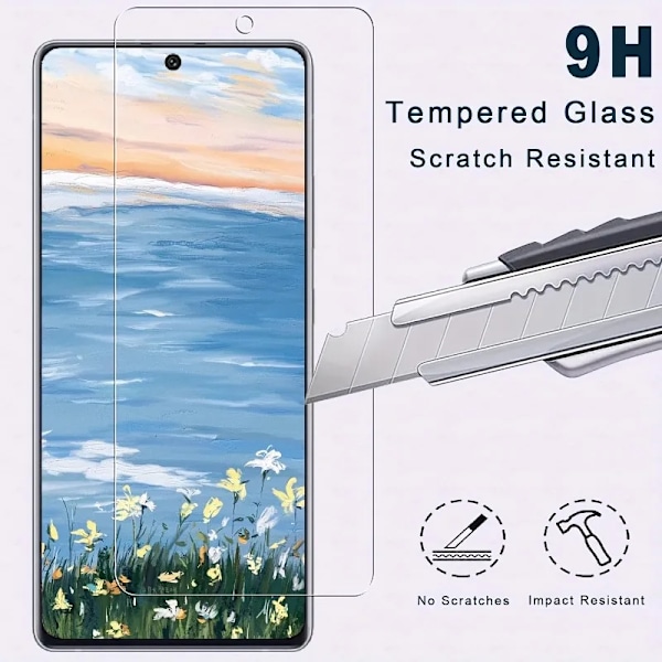 3-pack Full HD Film Repskydd Härdat Glas för Samsung Galaxy A16/A36/A34/A32/A33/A26/A35/A15/A14/A10/A24 Skärmskydd Galaxy A10e High Definition