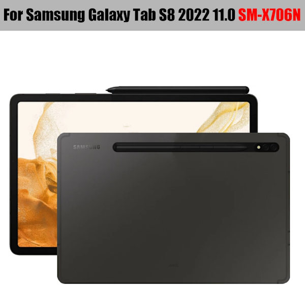 Surfplatta Fodral För Samsung Galaxy Tab A A7 A8 S6 Lite 8.0\" 9.7\" 10.1\" 10.4\" 10.5\" 2020 2022 2019 TPU Airbag Skydd mjukt Skal Tab S8 11.0 X700