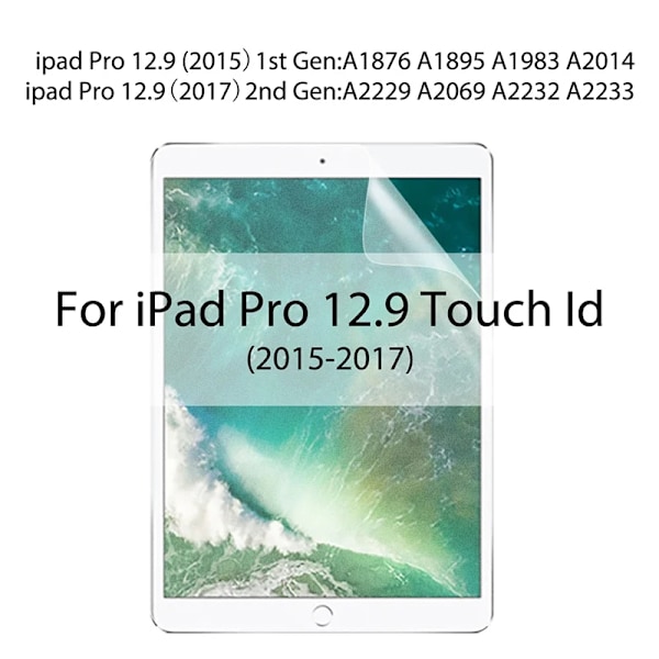 Mjuk Hydrogel Film för iPad 10:e generationen Mini 6 Air 5 4 10.9 Pro 11 2022 Skärmskydd Ipad 10.2 7:e 8:e 9:e pro 9.7 2018 Pro 12.9 2015-2017