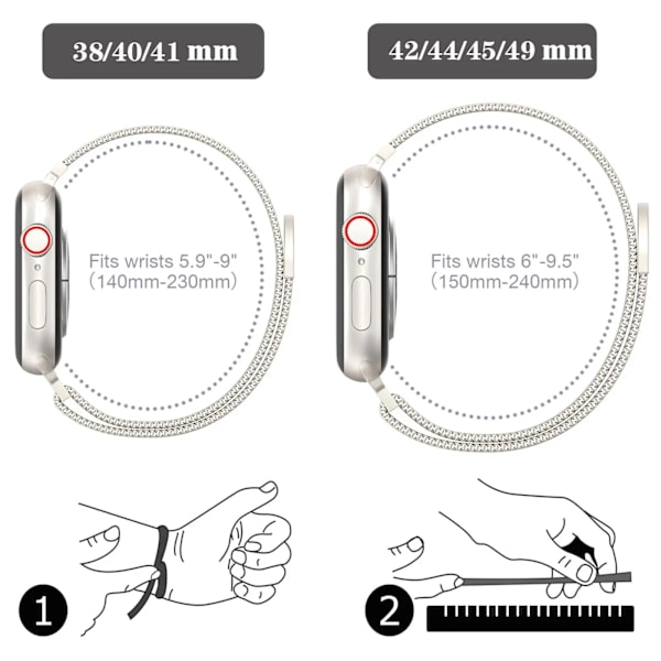 Fodral+Armband Milanese Loop För Apple Watch armband 44mm 40mm 45mm 46mm 49mm 42mm 38mm Armband iwatch Series 10 9 8 SE Ultra 2 Armband Multicolor 40mm-Series 4 5 6 SE