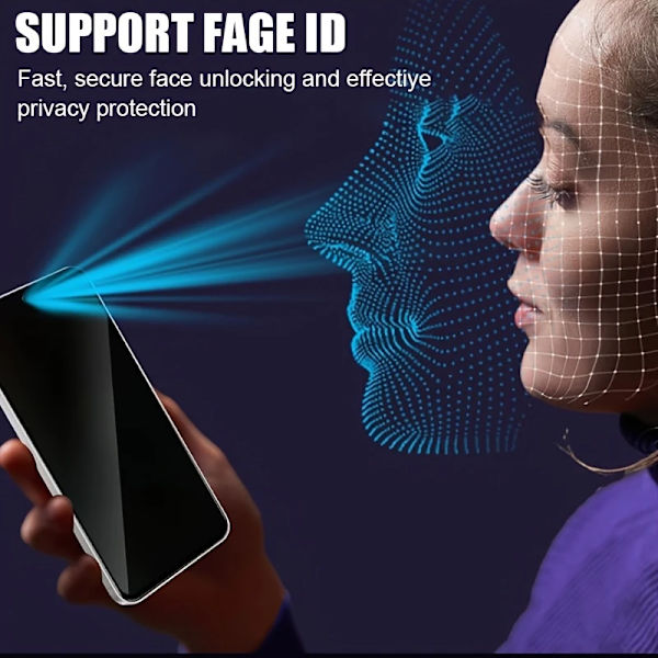 2 st Anti-Spion Hydrogel Film För Honor Magic 7 6 5 Pro X9b X9c Skärmskydd För Magic 5 6 7 Lite 300 200 100 Pro Mjuk Film Magic 7 Lite Anti Peeping