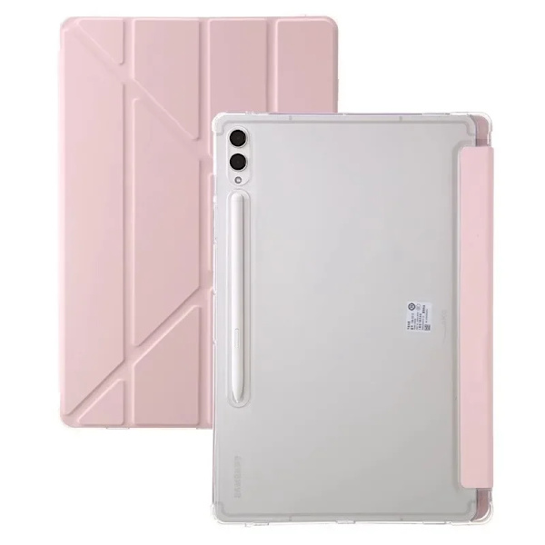 För Samsung Galaxy Tab S9 S10 FE S7 S8 Plus S9 FE S7 FE S9+ S8+ A9 Plus Lite 8.7 S6 Lite S10 FE Plus 13.1 Ställ Smart Fodral Pink Tab S10FE 10.9