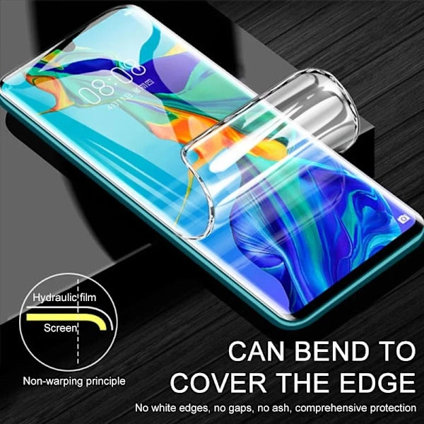 3 st Hydrogelfilm för Huawei Y9 2019 Y9S Y9A Y8P Y8S Y7 Prime Y7A Y7P Y6 Pro Y5 2018 Telefonskärmskydd Ej Glas huawei Y5 Prime 2018 Hydrogel Film