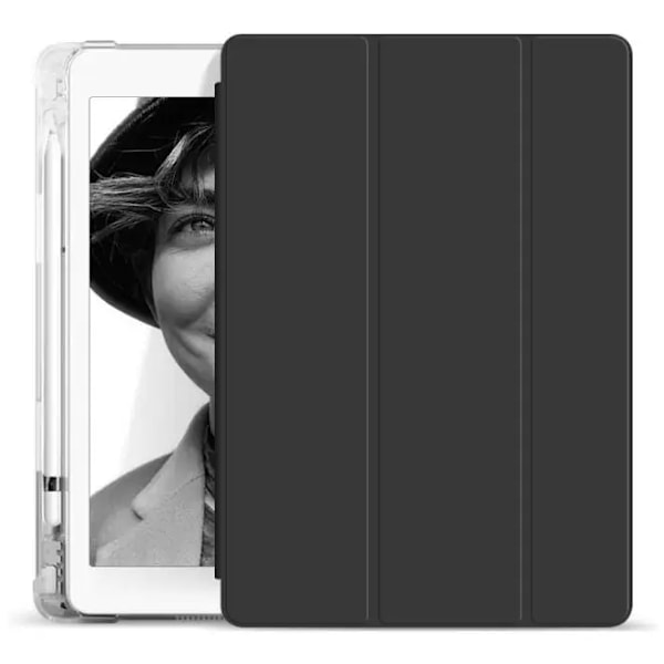 Fodral med pennhållare för iPad Pro 11 iPad Air 11:e 11 M3 10:e Gen mini 7 Funda iPad 10.2 7:e 8:e 9:e Skal Air5 4 10.9 3 10.5 black Pro 11 2021 2022