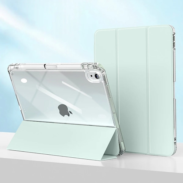 Skal för iPad 11:e generationen A16 Funda iPad Pro 11 13 M4 2025 M2 M3 iPad Air 13 11 Air 5 4 iPad 10:e 9:e 8:e 7:e Mini A17 Pro 12.9 Fodral Tender Green iPad 10th-11th A16