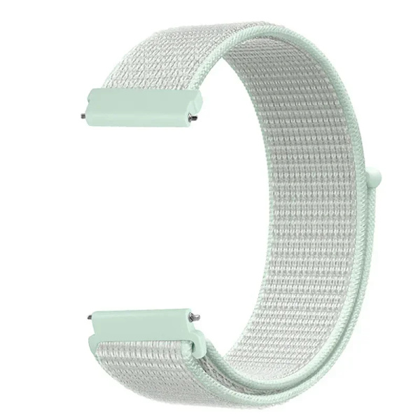 20 22mm Nylon Klockarmband För Garmin Vivoactive 3 4 5/Venu 2 Plus/Venu 3/Forerunner 55 158 265 965 745 645 255 Music Loop Armband Picea crassifolia 22mm Width Band
