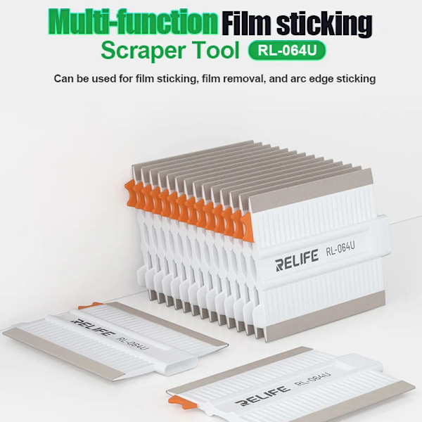 RELIFE RL-064U Hydrogel Film Skrapa för Olika Mobiltelefonskärmar Främre Skydds Multifunktionell Film Appliceringsskrapa 1pcs