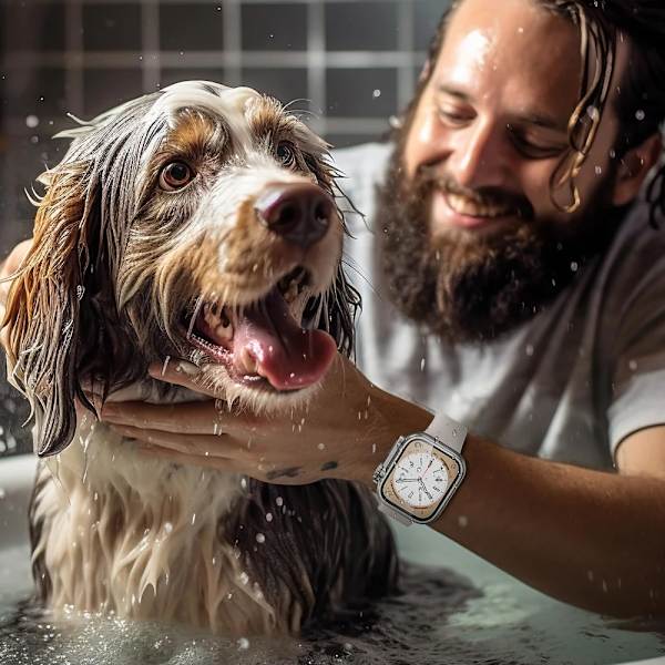 Skärmskydd för Apple Watch 45mm 44mm 40mm 41mm Hårt PC Främre Bakre Stötfångare Skal iwatch 9 8 7 SE 6 5 4 Ändra Till Ultra transparent Series7 8 9 41mm