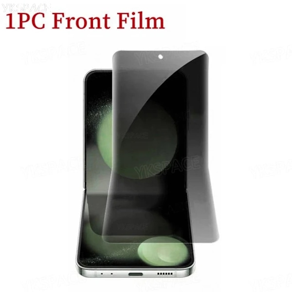 Inre EPU Extern Sekretess Anti-Spion Hydrogel Film För MOTOROLA Moto Razr 40 50 Ultra Plus 2024 2023 2022 Mjukt Skärmskydd Only Inner Film For Razr Plus 2023
