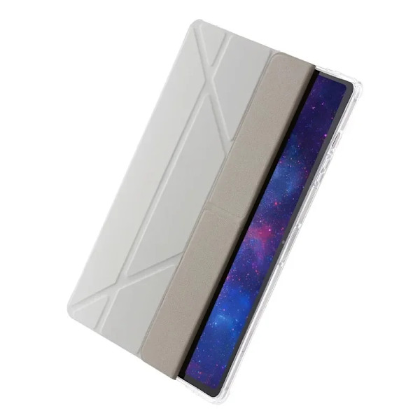 För Samsung Galaxy Tab S9 S10 FE S7 S8 Plus S9 FE S7 FE S9+ S8+ A9 Plus Lite 8.7 S6 Lite S10 FE Plus 13.1 Ställ Smart Fodral Gray Tab A9 8.7 inch