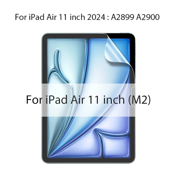 Pappersliknande Matt Skärmskydd För Ipad Pro 13 12.9 6:e 11 M2 M4 2024 10:e Generationen Air 4 5 9:e 8:e 7:e 10.2 Mini 6 7 Air-11 2024