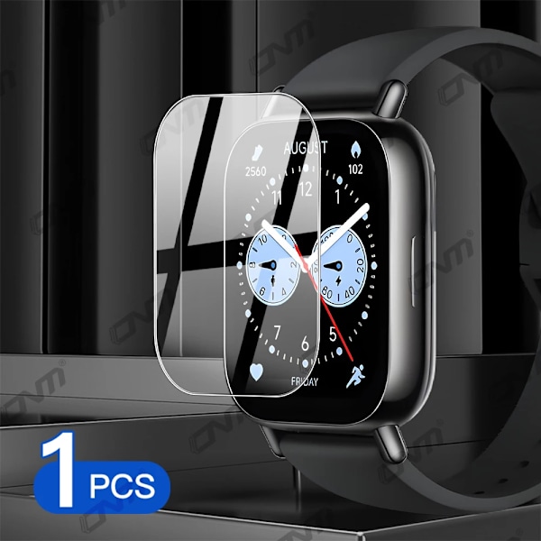 9H Premium Härdat Glas för Xiaomi Redmi Watch 5 Lite / Active Smartklocka Klar HD Glasskärmskyddsfilm Tillbehör 1 Pieces Redmi Watch 5 Lite