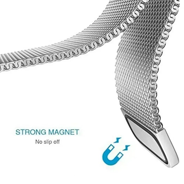 22mm Milanese Loop Armband för Redmi Watch 3/5 Lite Metallstål Armband för Redmi Watch 3/5 Active för Galaxy Watch 7 6 5 4 40mm44mm DGrPu 20mm