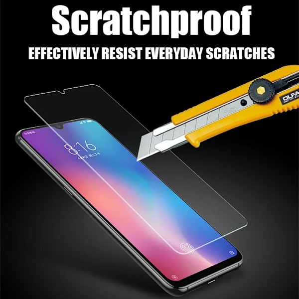 4 st Härdat Glas För Xiaomi Redmi Note 14 13 12 11 Pro 11S 12S 5G Skärmskydd Redmi Note 10 9 8 7 Pro 8T 9T 9S 10S Glas For Note 7 4PCS Glass