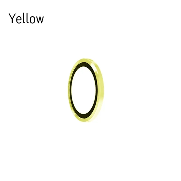 3D Härdat Glas Ring Färg Lins Skydd För Apple IPad 11:e Gen (A16) 2025 10:e 10.9 2022 Air 5 4 Mini 7 6 HD Kameraskydd Yellow Tempered Glass