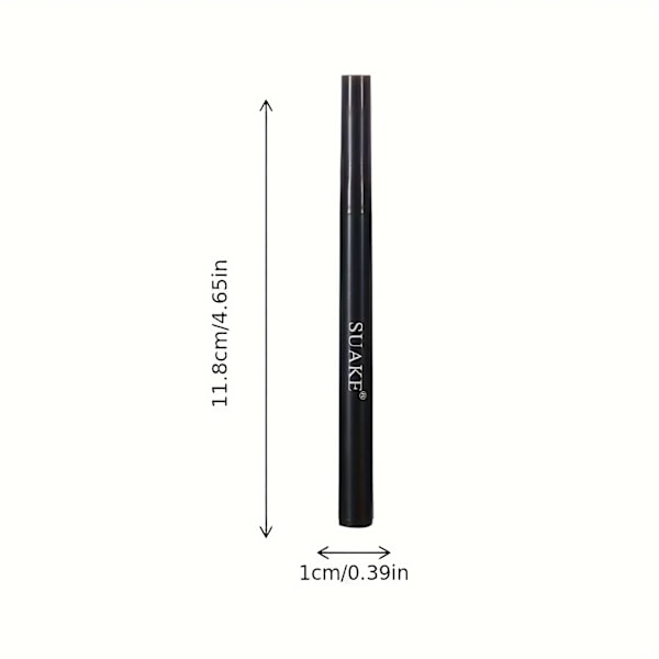Snabbtorkande Eyeliner Penna Makeup Långvarig Mjuk Matt Eyeliner Vattentät Anti-Smudge Flytande Eyeliner Penna Ögon Kosmetika 01
