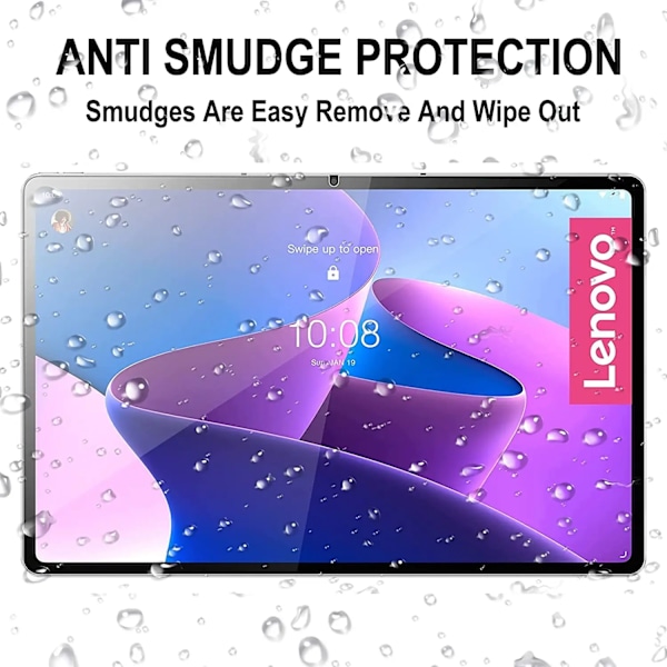 2 st Skärmskydd Härdat Glas För Lenovo Tab M10 Plus 3:e Gen 10.6'' 2022 TB-128FU TB-125FU Full Täckning Surfplatta Film 2PCS M10 Plus 3rd