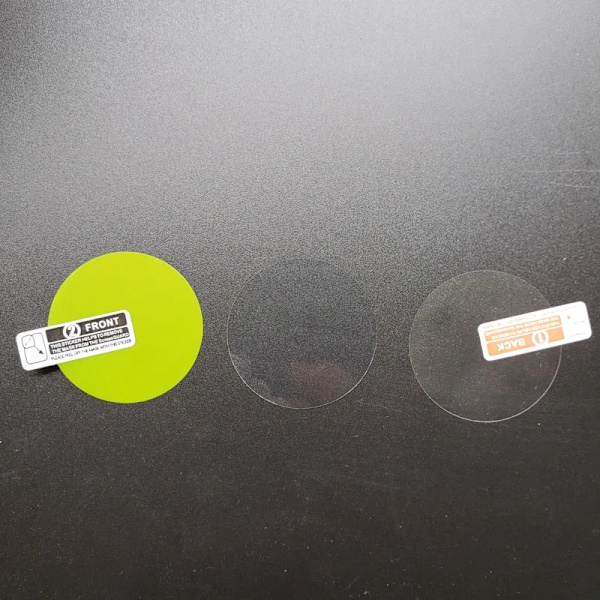Rund TPU Mjuk Klar Film Smart Klocka Skärmskydd Diameter 31mm 33mm 34mm 35mm 36mm 37mm 38mm 39mm 40mm 41mm 42mm (Inte glas) TPU Diameter 34mm