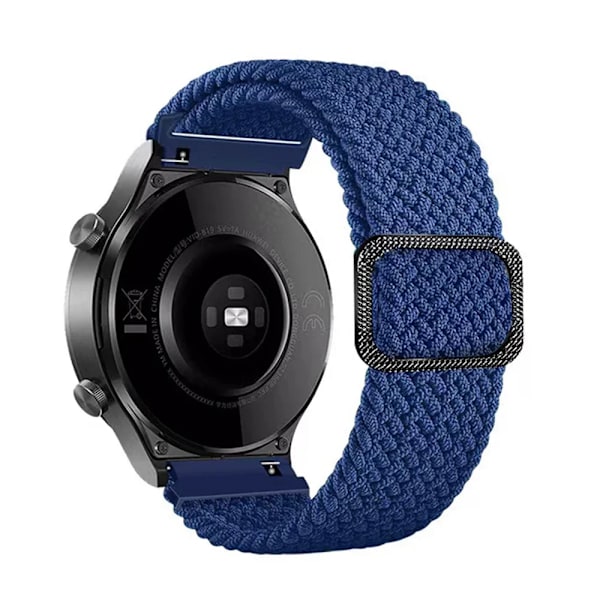 20mm 22mm klockarmband för Samsung Galaxy Watch 7/6/5/5 pro/4/Classic/3 Flätat Armband Correa Huawei watch GT 5 pro 4 3 SE Armband Blue 2 1 pcs 22mm