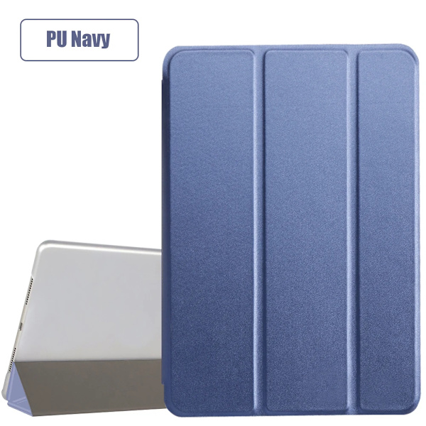 Fodral för Samsung Galaxy Tab A 8.0\" 2019 Skydd Flip Tablet Fodral Läder Smart Magnetiskt Ställ Skal PC Baksida SM-T290 SM-T295 PU Dark blue SM-T290 T295