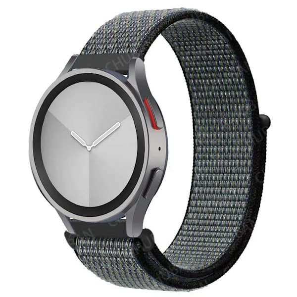 Nylon loop Band för Samsung Galaxy Watch 7-FE 6/5/pro/4/Classic/active 2 20mm/22mm sportarmband huawei gt 5-4-2-2e-3 pro rem 55 Dark Indigo 22mm watch band
