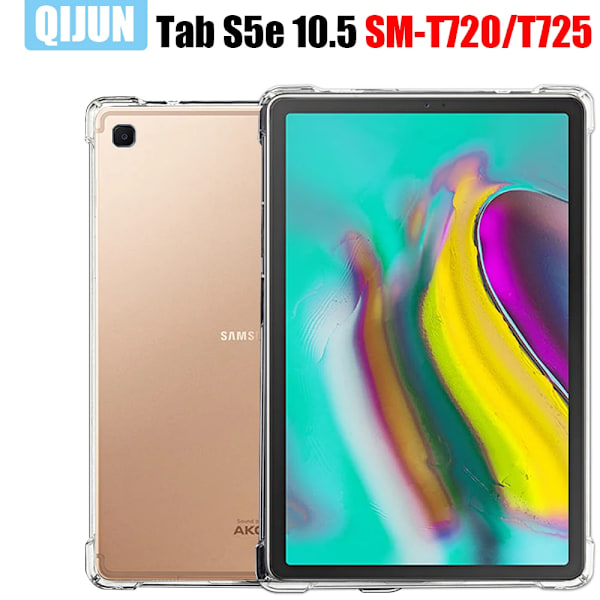 Surfplatta Fodral För Samsung Galaxy Tab A A7 A8 S6 Lite 8.0\" 9.7\" 10.1\" 10.4\" 10.5\" 2020 2022 2019 TPU Airbag Skydd mjukt Skal Tab S5e T720