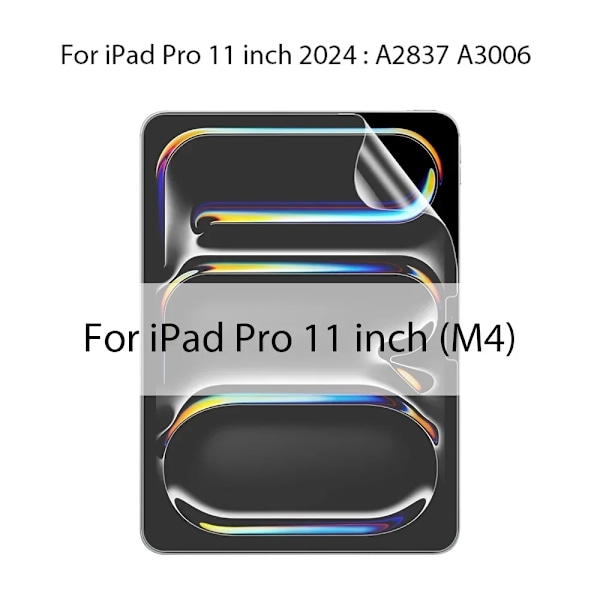 Pappersliknande Matt Skärmskydd För Ipad Pro 13 12.9 6:e 11 M2 M4 2024 10:e Generationen Air 4 5 9:e 8:e 7:e 10.2 Mini 6 7 Pro-11 2024