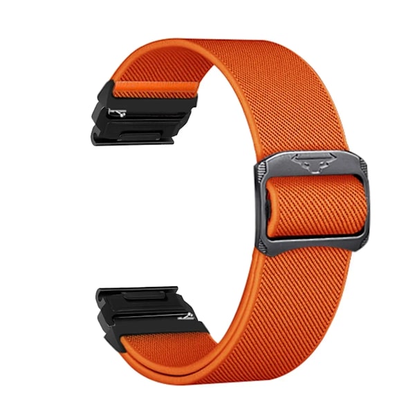 Quick Fit 22 26mm Nylonrem för Garmin Fenix 8X 7X 7Pro Fenix 6X 6 5X Tactix 8 7 9 Forerunner 965 955 Klockarmband Tillbehör Orange-B Quick Fit  26mm