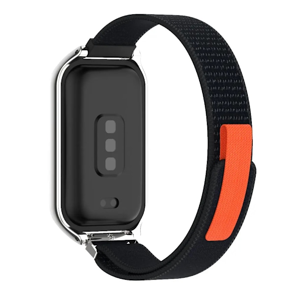 Armband för Xiaomi Smart Band 8 9 Active Armband Mi Band 8 Active Armband Klockarmband Correa Armband Ersättningstillbehör Black Silver 6 for Xiaomi 9 Active