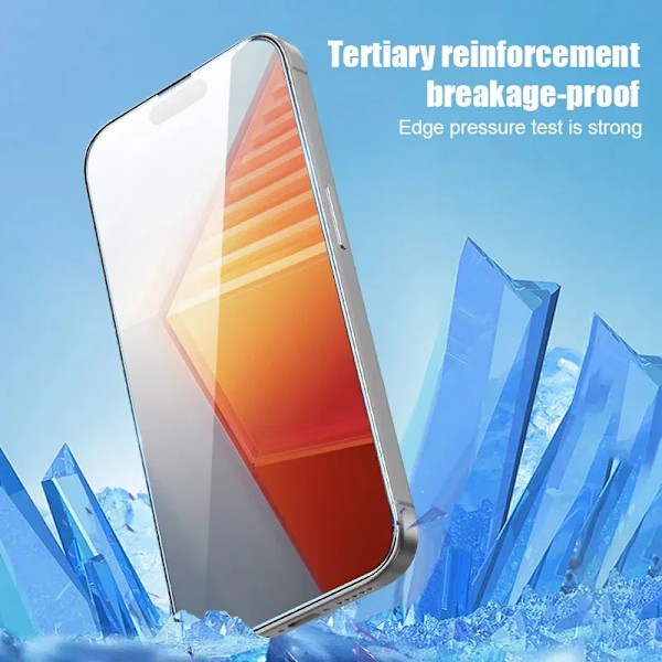 1-4 st Härdat Glas Skyddsfilm För IPhone 15 14 Plus 13 12 Pro Max 11 XR XS Max Dammtätt Skåp Telefon HD 2PCS HD(DF) iPhoneXR