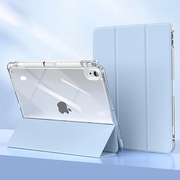Skal för iPad 11:e generationen A16 Funda iPad Pro 11 13 M4 2025 M2 M3 iPad Air 13 11 Air 5 4 iPad 10:e 9:e 8:e 7:e Mini A17 Pro 12.9 Fodral Ice Blue iPad 10th-11th A16
