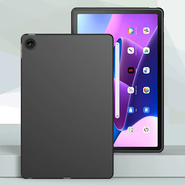 Mjukt skal för Lenovo Tab M9 M8 4th 8.0 9.0 P11 M10 Plus 2nd 3rd 10.6 10.1 Y700 Flexibelt Silikon TPU Svart Skyddande Baksida Tab M8 4th 8.0