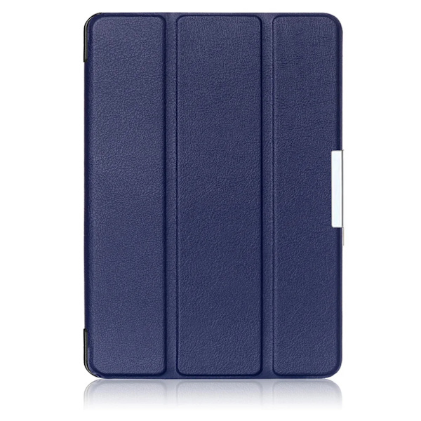 SM-T530 T535 T531 Tablet Ställ Fodral För Samsung Tab 4 10.1 Ultratunn Slim Läder Smart Fodral Magnetisk Auto Sleep Dark Blue Tab4 10.1