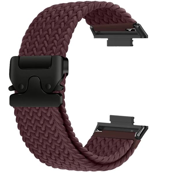 Elastiskt flätat soloband i nylon för Huawei Watch Fit 4 pro/4/3 Armband Herr Dam Armbandsur för Huawei Fit 2 Fit 1 Band CherryB For Huawei Fit 3