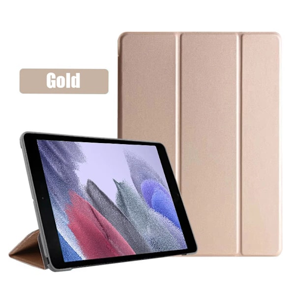 Smart Fodral För Samsung Galaxy Tab A7 Lite 2021 SM T220 T225 Skyddsskal Tab A7 lite 8.7\" SM-T220 SM-T225 Surfplatta Fodral Gold A7 Lite T220 T225