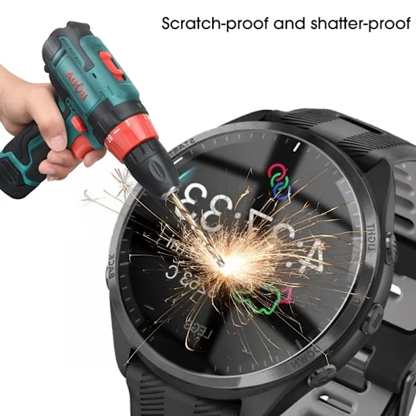 10-1 st Härdat Glas för Garmin Forerunner 165 965 255 265 265s 955 SmartWatch Skärmskydd HD Filmer för Garmin Klocka For Garmin 965 3Pcs