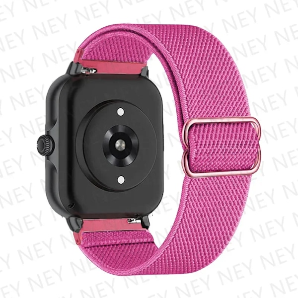 20mm/22mm Glänsande elastiskt armband för Amazfit gts 4-3-2-2e-mini/GTR 4/3 Pro band Amazfit Bip 5/Bip3 pro/Balance/GTS/GTR 4-3-2 armband Barbie 27 20mm watch band