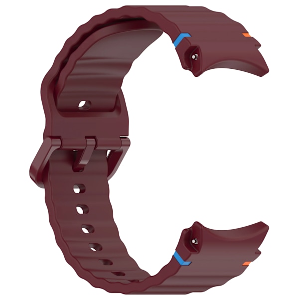 Originalband för Samsung Galaxy Watch 7/FE/5 Pro/6/4 classic 44mm 40mm Silikon sportarmband correa Galaxy Watch 7 Armband Black Galaxy 5 Pro 45mm