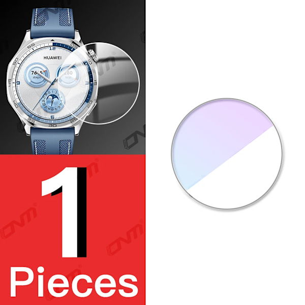 2.5D Skärmskydd för Huawei Watch GT 5 / GT5 Pro 46mm 42mm 41mm Härdat Glas Anti-Repor Skyddsfilm Tillbehör 1 Pcs For GT5 41mm