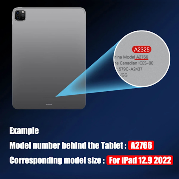 För Apple iPad Air Pro Mini 7.9 8.3 9.7 10.2 10.9 11 12.9 13 8:e 9:e 10:e 11:e Gen Magnetiskt Flip Smart Cover Mjukt Silikonfodral Deep Green iPad 7th 8th 9th