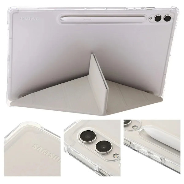 För Samsung Galaxy Tab S9 S10 FE S7 S8 Plus S9 FE S7 FE S9+ S8+ A9 Plus Lite 8.7 S6 Lite S10 FE Plus 13.1 Ställ Smart Fodral Pink Tab S10FE 10.9