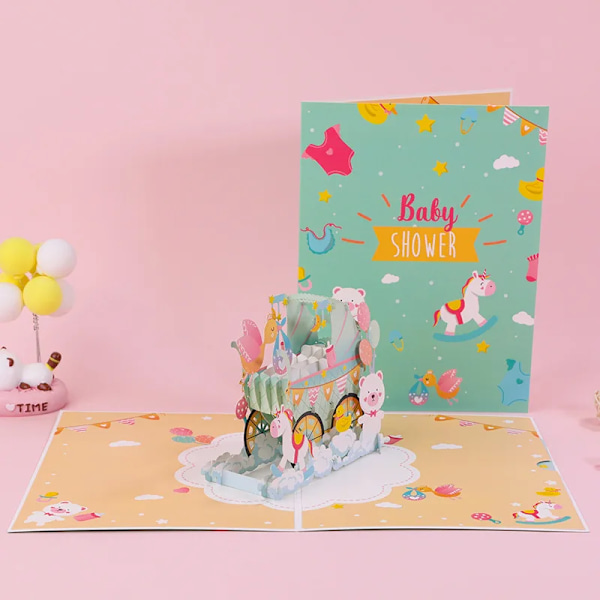 3D Pop Up Grattis på födelsedagen Bröllop Hälsning Inbjudningskort Pojke Flicka Barn Present Tackkort Miniatyrer Bästa Önskningar Vykort Age is a number